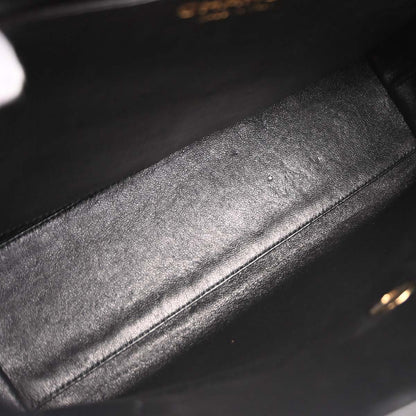 Chanel 2005-2006 Black Caviar Skin Kelly Handbag