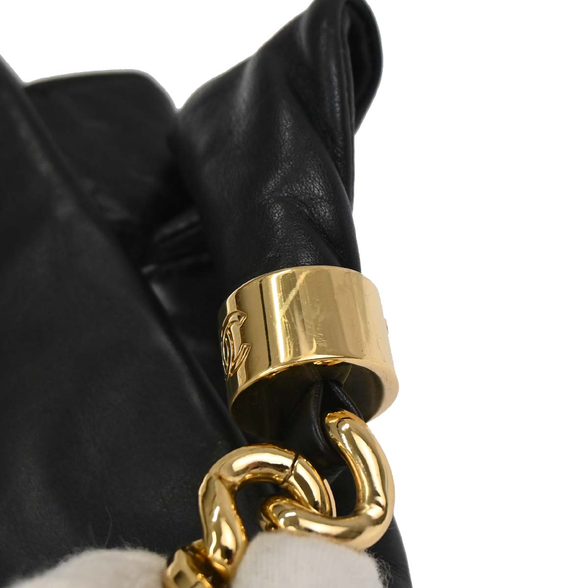 Chanel Black Lambskin Rodeo Drive Shoulder Bag