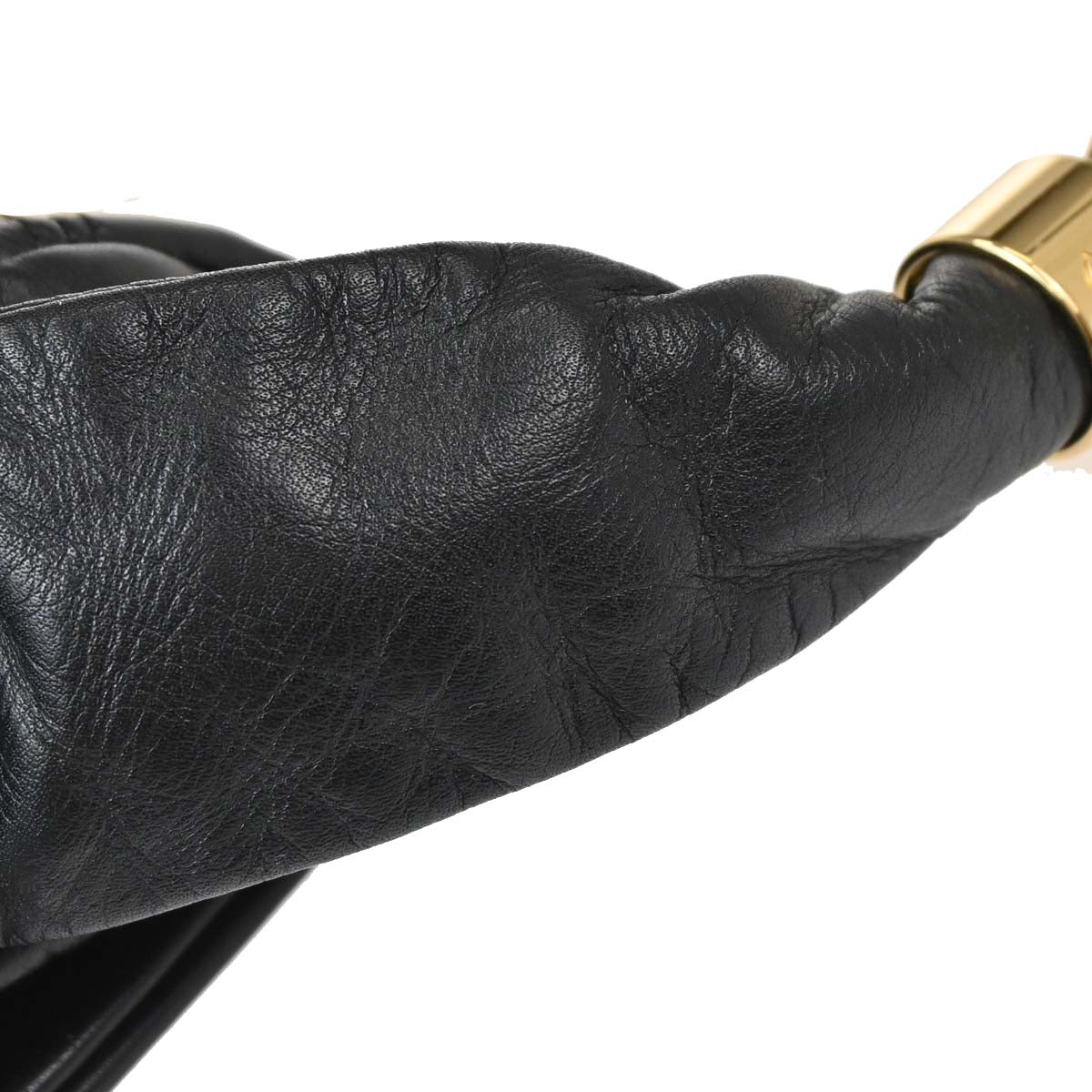 Chanel Black Lambskin Rodeo Drive Shoulder Bag