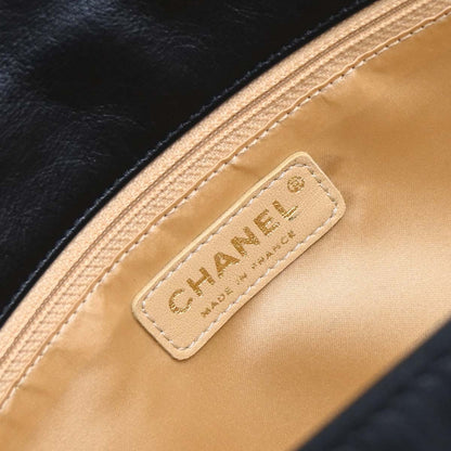 Chanel Black Lambskin Rodeo Drive Shoulder Bag