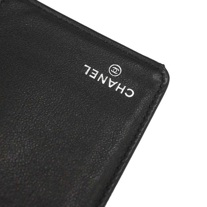 Chanel 2012 Black Caviar Skin Bifold Wallet