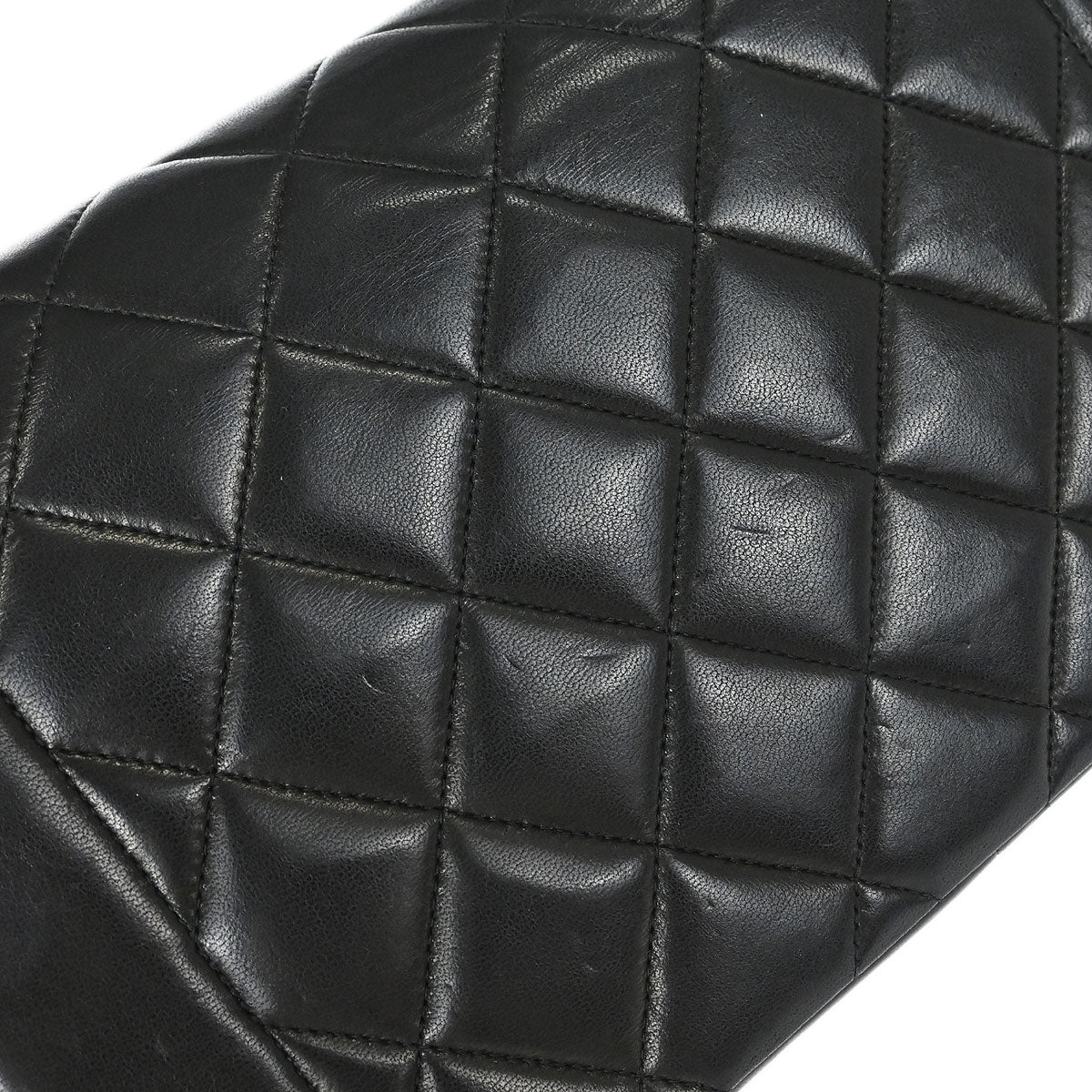 Chanel 1994-1996 Black Lambskin Medium Diana Shoulder Bag