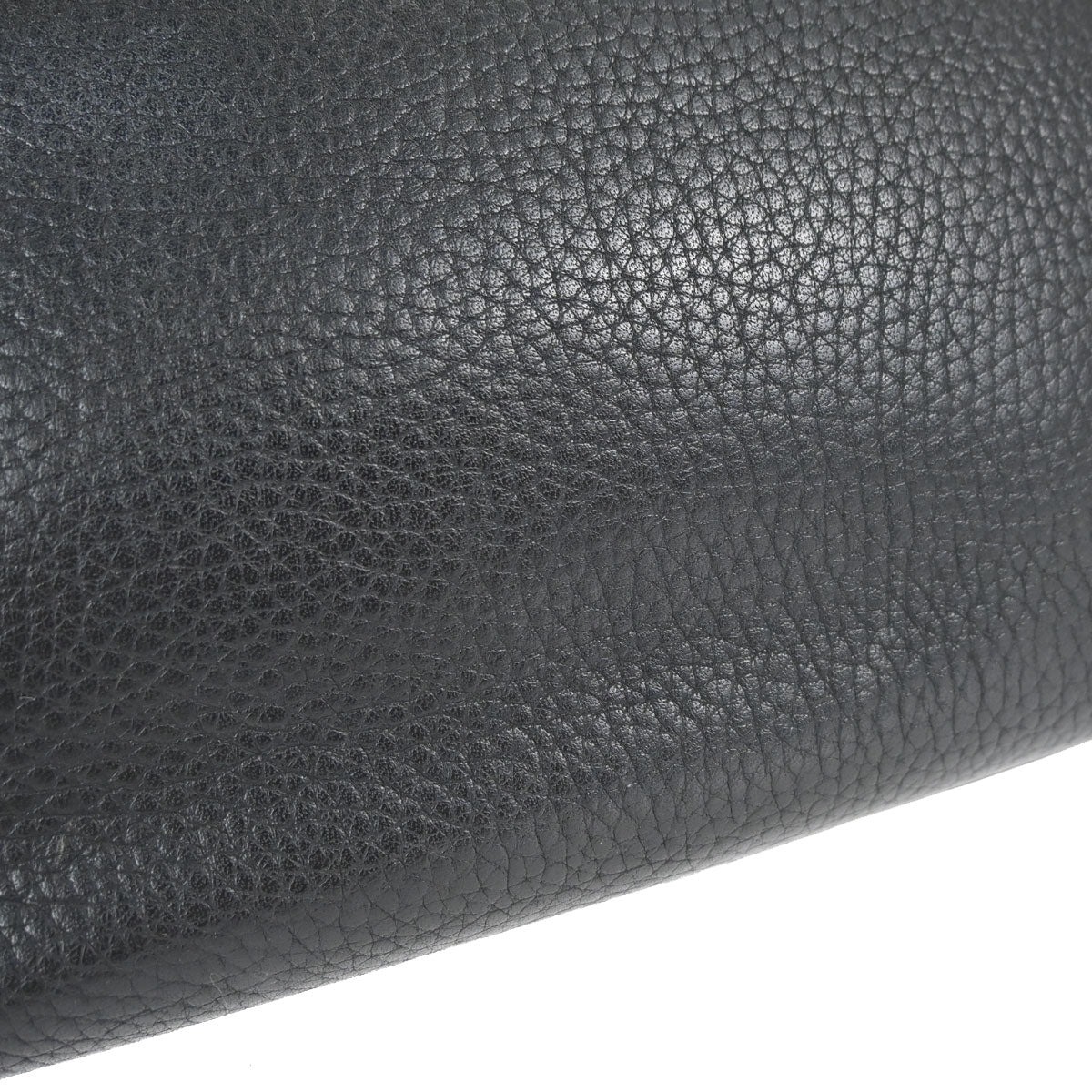 Hermes 2006 Black Taurillon Clemence Birkin 30 Handbag