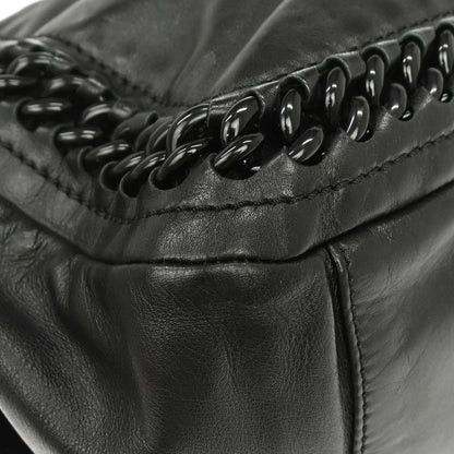 Chanel 2008-2009 Black Calfskin Luxury Line Handbag
