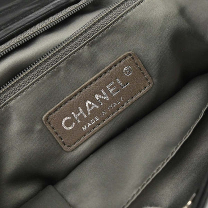Chanel 2008-2009 Black Calfskin Luxury Line Handbag