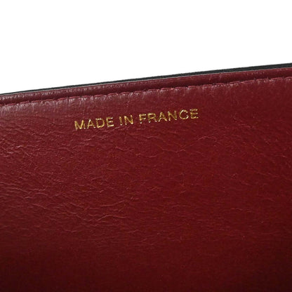 Chanel 1996-1997 Black Lambskin Pushlock Mini Full Flap Shoulder Bag