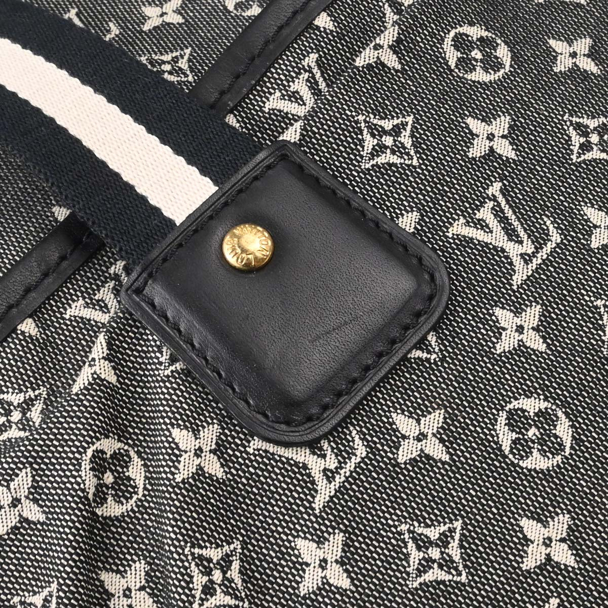 Louis Vuitton Black Monogram Mini Cabas Mary Kate Handbag M92495