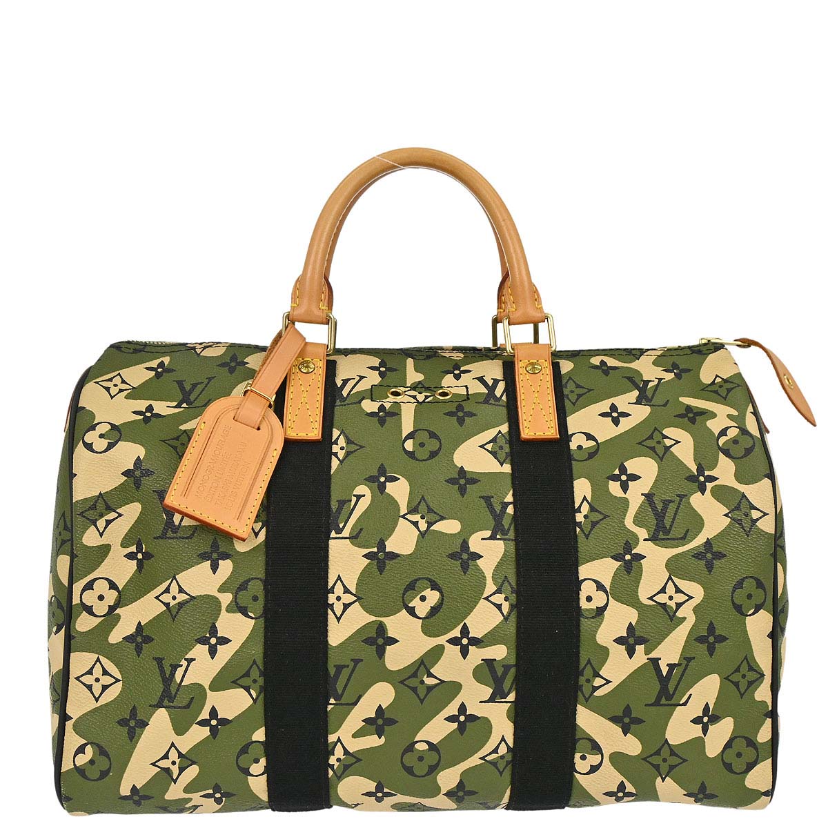 Louis Vuitton Monogramouflage Speedy 35 Handbag M95773