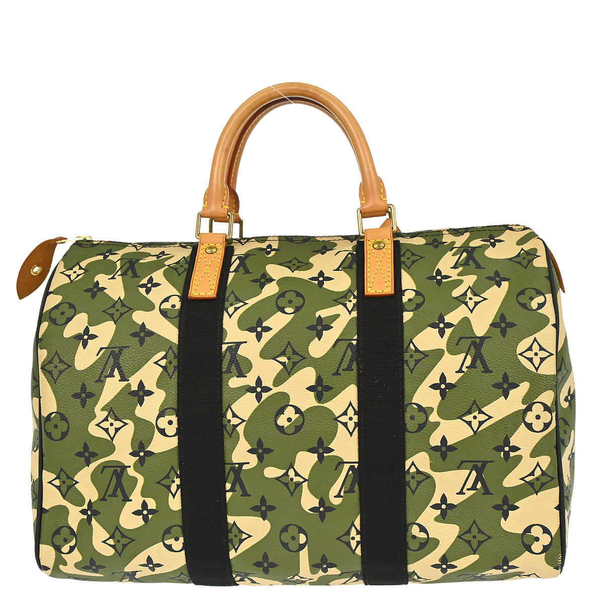 Louis Vuitton Monogramouflage Speedy 35 Handbag M95773