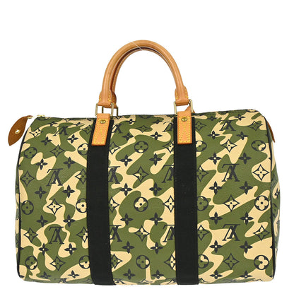 Louis Vuitton Monogramouflage Speedy 35 Handbag M95773