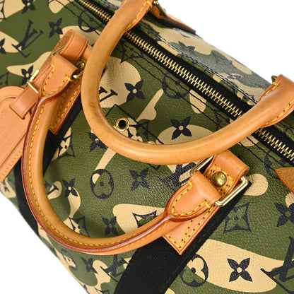 Louis Vuitton Monogramouflage Speedy 35 Handbag M95773