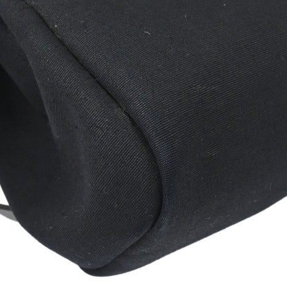 Hermes Black Toile Officier Herbag a Dos 2 in 1 Backpack