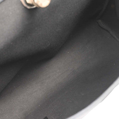 Hermes Black Toile Officier Herbag MM 2way Shoulder Handbag