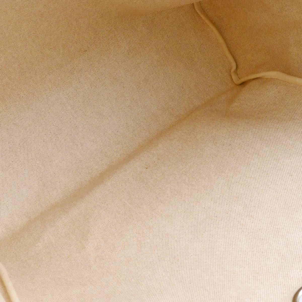 Hermes Natural Toile H Herbag MM 2way Shoulder Handbag