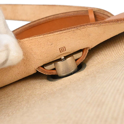 Hermes Natural Toile H Herbag MM 2way Shoulder Handbag