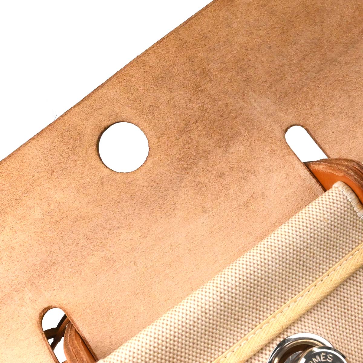 Hermes Natural Toile H Herbag MM 2way Shoulder Handbag
