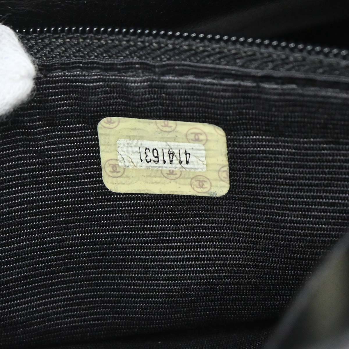 Chanel 1996-1997 Black Lambskin Camera Bag Medium