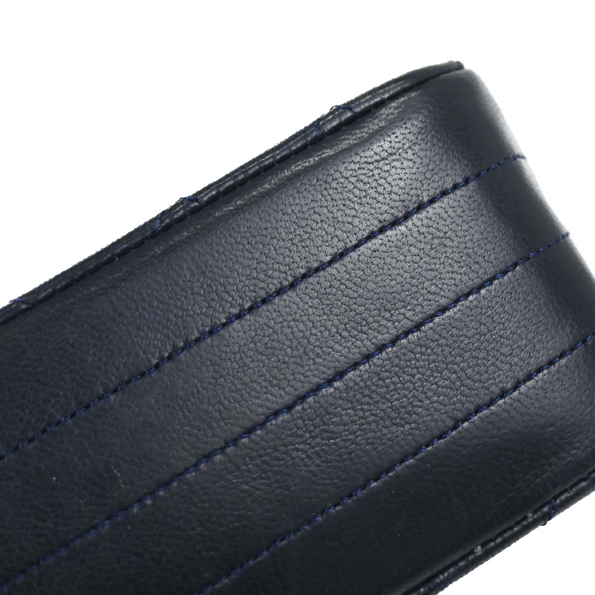 Chanel 1986-1988 Navy Lambskin Shoulder Bag