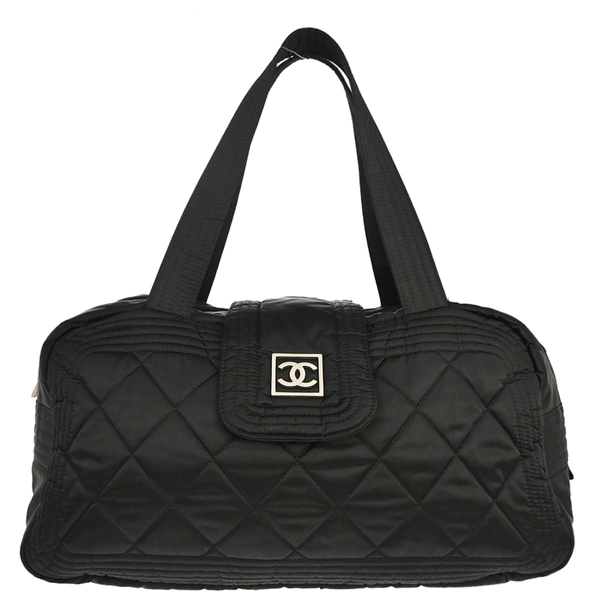 Chanel 2005-2006 Black Nylon Sport Line Handbag