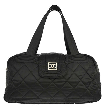 Chanel 2005-2006 Black Nylon Sport Line Handbag
