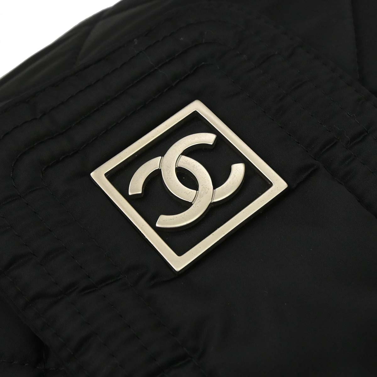 Chanel 2005-2006 Black Nylon Sport Line Handbag