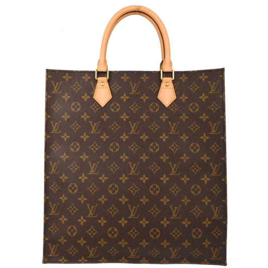 Louis Vuitton Monogram Sac Plat Tote Handbag M51140