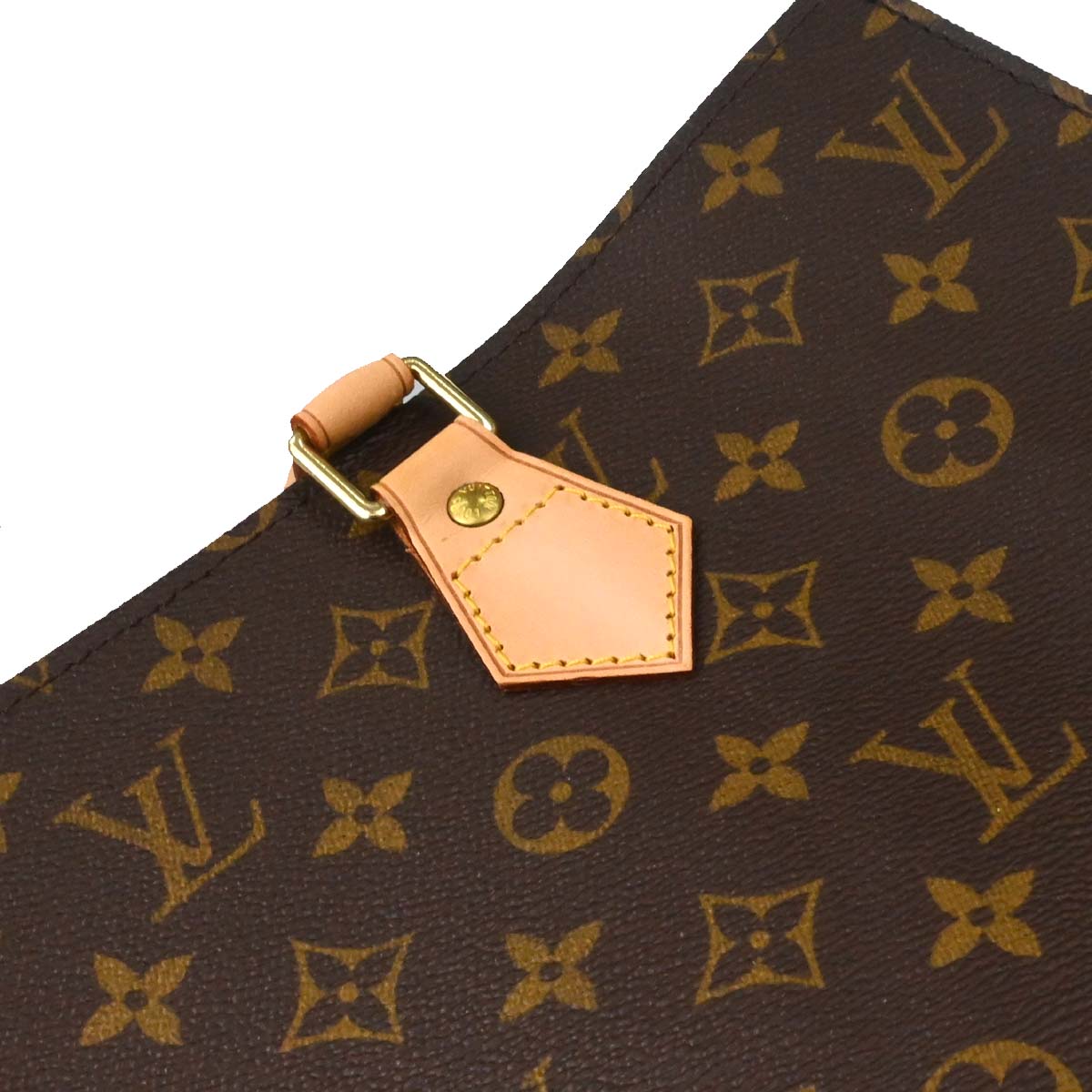 Louis Vuitton Monogram Sac Plat Tote Handbag M51140