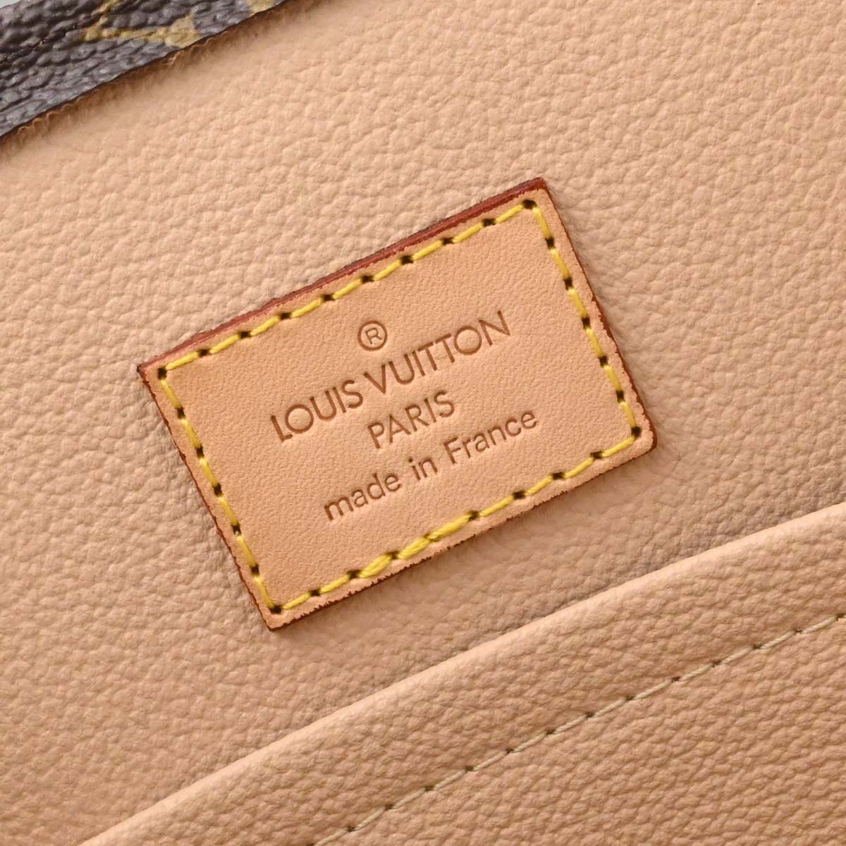 Louis Vuitton Monogram Sac Plat Tote Handbag M51140