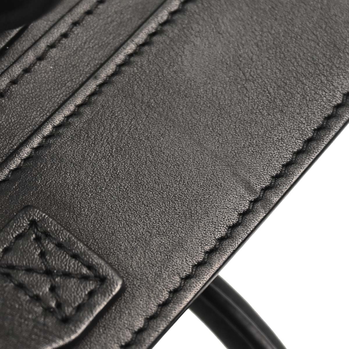 Celine Black Leather Nano Luggage 2way Shoulder Tote Bag