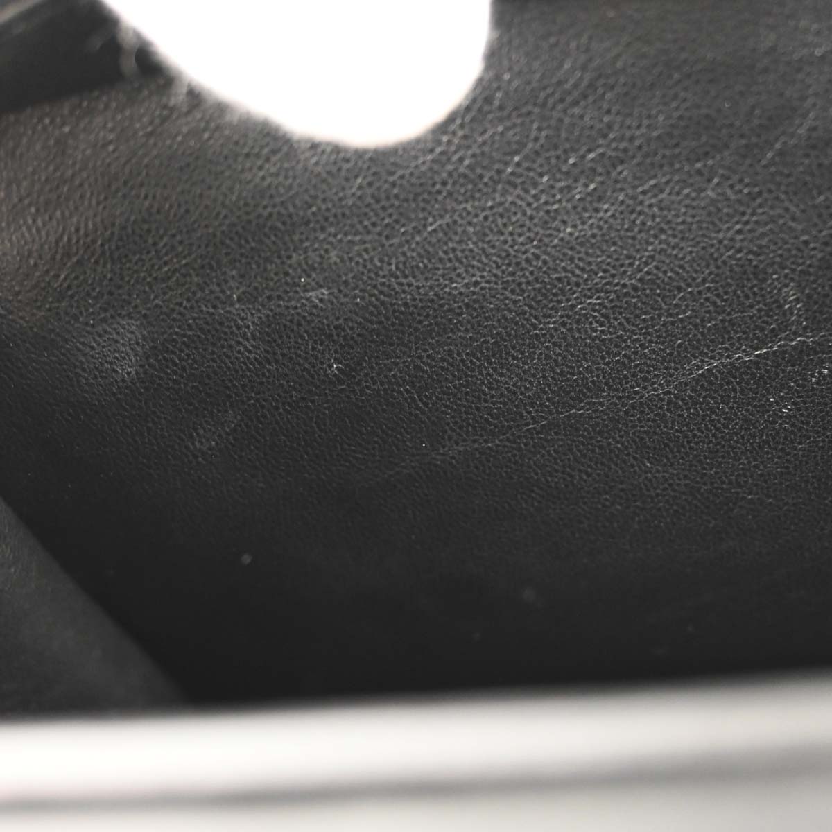 Celine Black Leather Nano Luggage 2way Shoulder Tote Bag