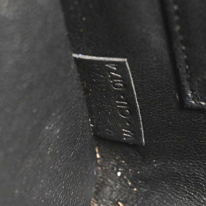 Celine Black Leather Nano Luggage 2way Shoulder Tote Bag