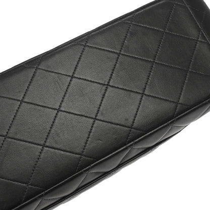 Chanel Black Lambskin Maxi Classic Flap Shoulder Bag