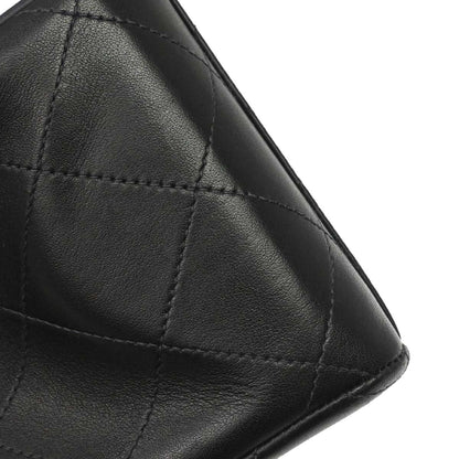 Chanel Black Lambskin Maxi Classic Flap Shoulder Bag