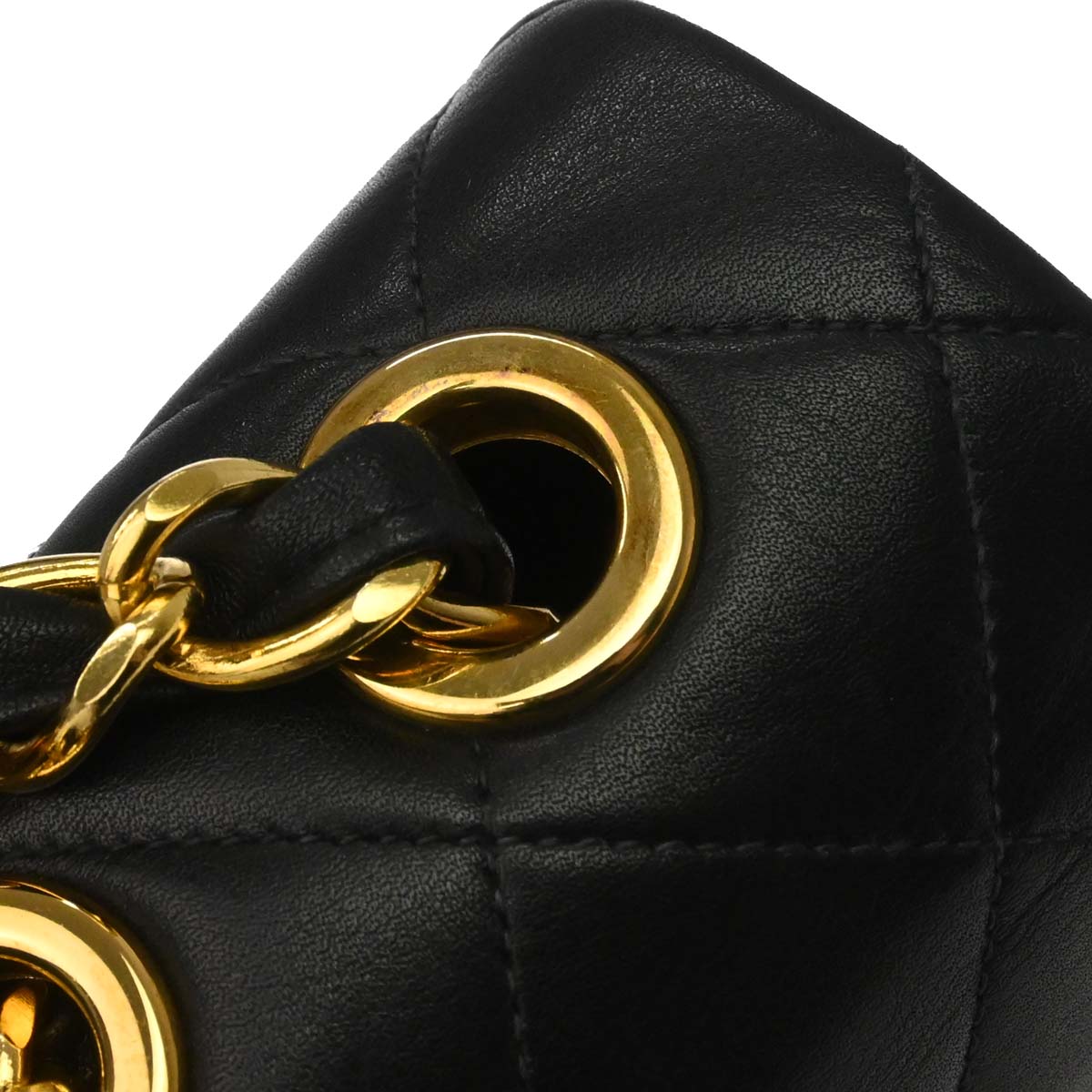 Chanel Black Lambskin Maxi Classic Flap Shoulder Bag
