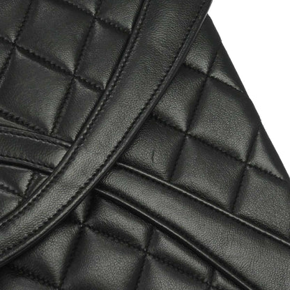 Chanel Black Lambskin Chain Shoulder Bag