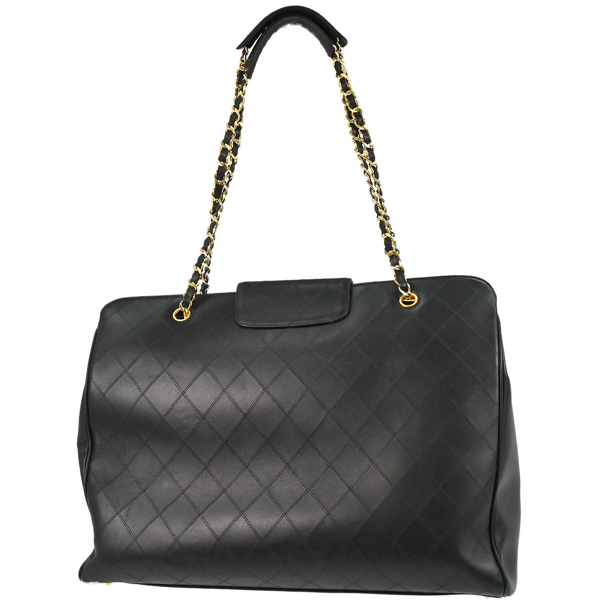 Chanel Black Lambskin Bicolore Supermodel Shoulder Bag
