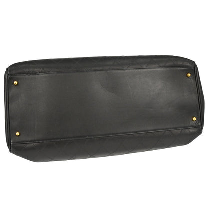 Chanel Black Lambskin Bicolore Supermodel Shoulder Bag