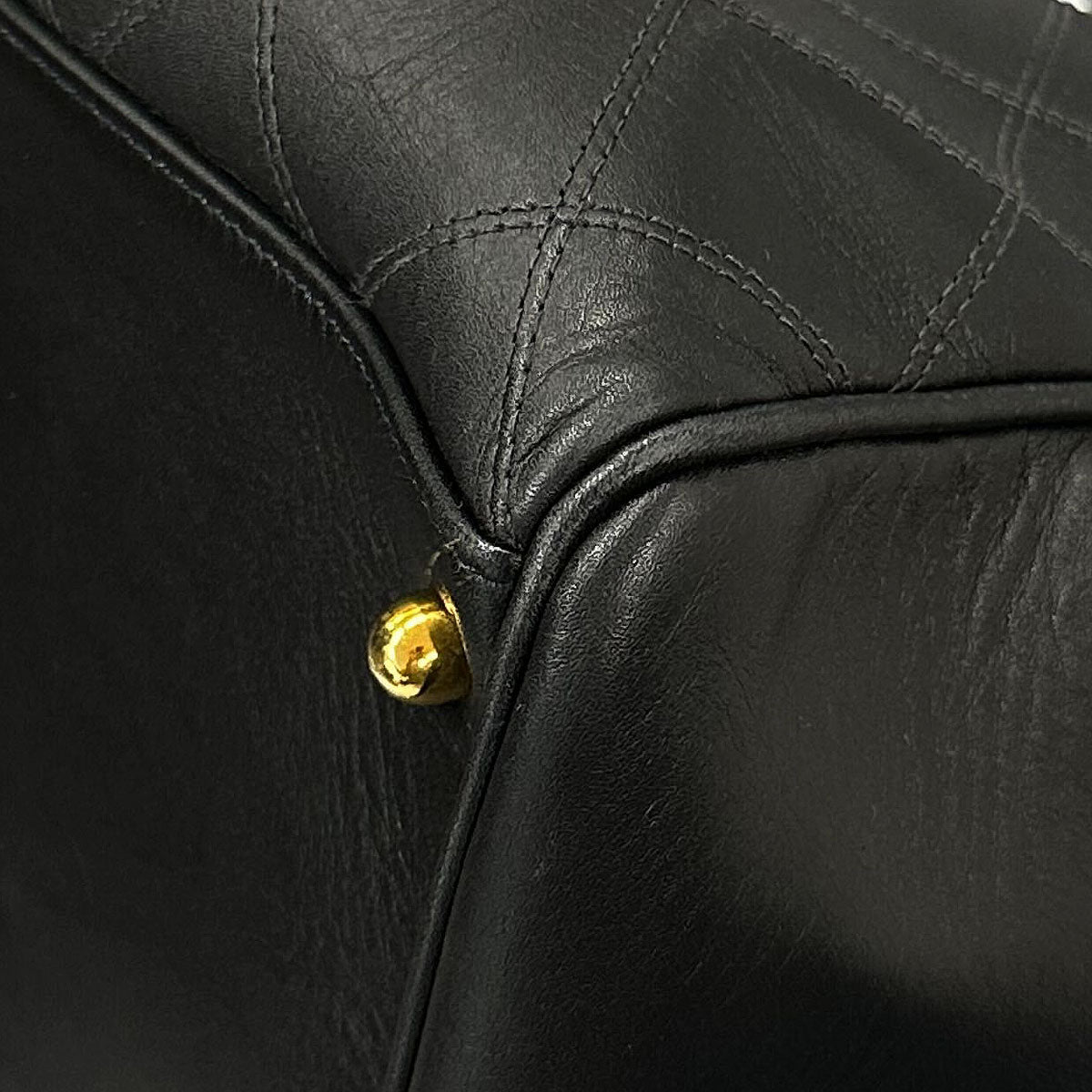 Chanel Black Lambskin Bicolore Supermodel Shoulder Bag