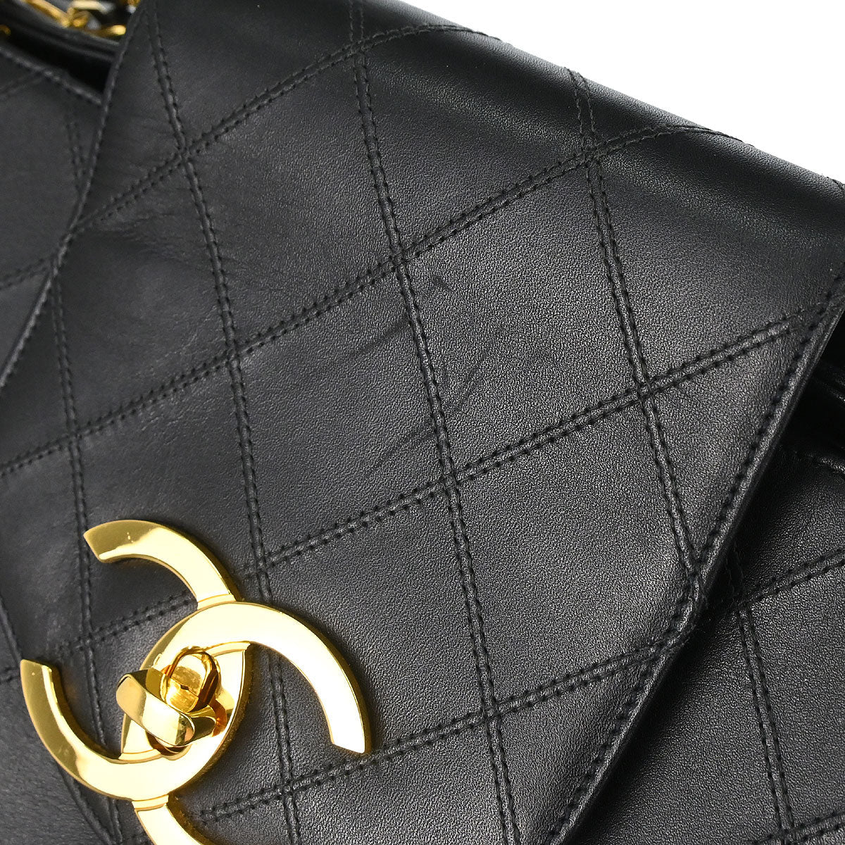 Chanel Black Lambskin Bicolore Supermodel Shoulder Bag