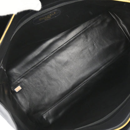 Chanel Black Lambskin Bicolore Supermodel Shoulder Bag