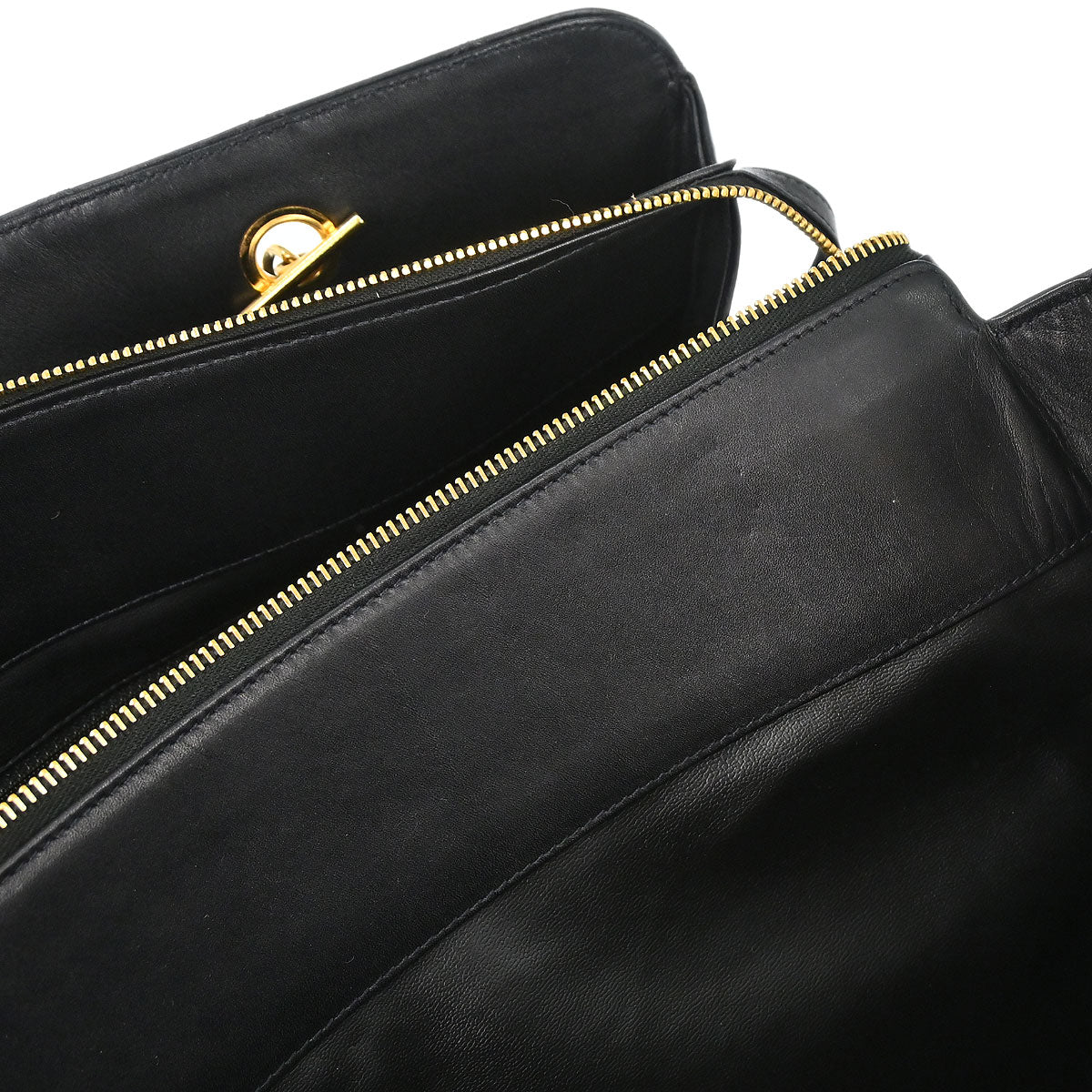Chanel Black Lambskin Bicolore Supermodel Shoulder Bag