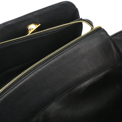 Chanel Black Lambskin Bicolore Supermodel Shoulder Bag