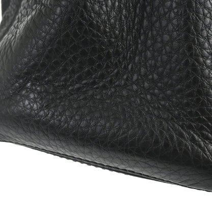 Chanel 2015-2016 Black Deerskin Executive Cerf 2way Shoulder Tote Bag