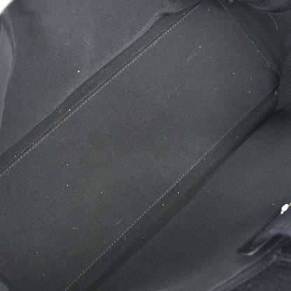 Chanel 2015-2016 Black Deerskin Executive Cerf 2way Shoulder Tote Bag
