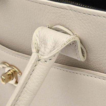Chanel 2017-2018 Beige Calfskin Executive Cerf Tote 2way Shoulder Handbag
