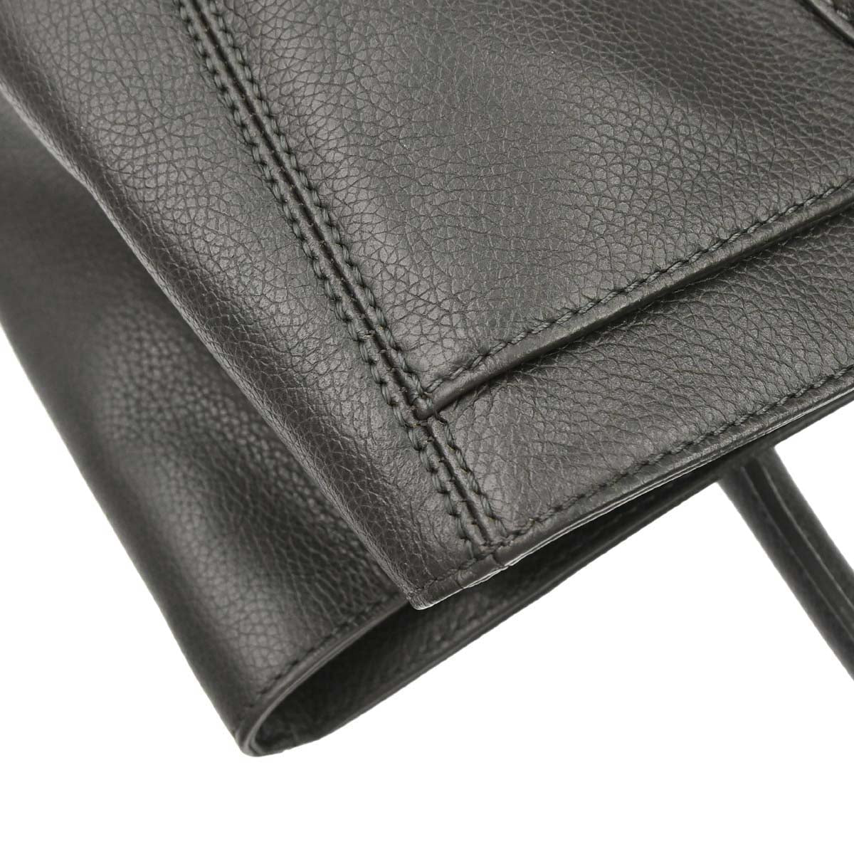 Chanel 2012-2013 Gray Calfskin Executive Cerf 2way Shoulder Tote Bag