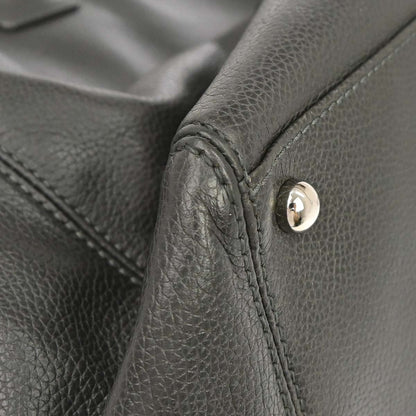 Chanel 2012-2013 Gray Calfskin Executive Cerf 2way Shoulder Tote Bag