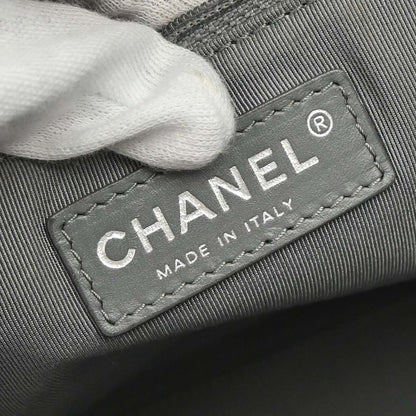 Chanel 2012-2013 Gray Calfskin Executive Cerf 2way Shoulder Tote Bag