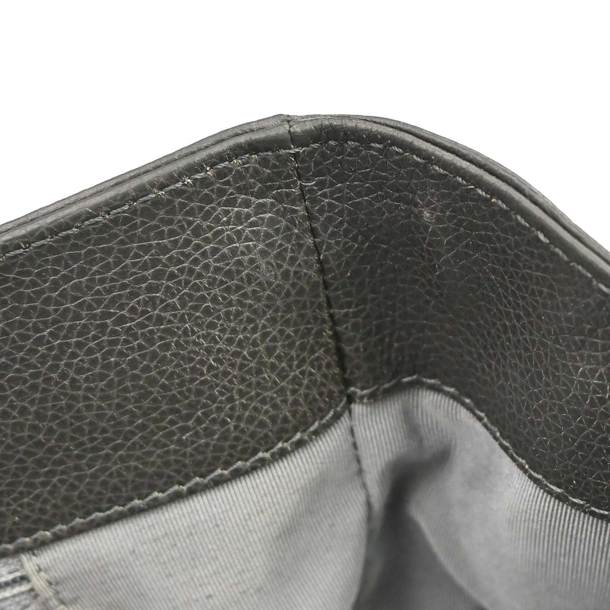 Chanel 2012-2013 Gray Calfskin Executive Cerf 2way Shoulder Tote Bag