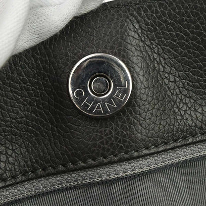 Chanel 2012-2013 Gray Calfskin Executive Cerf 2way Shoulder Tote Bag